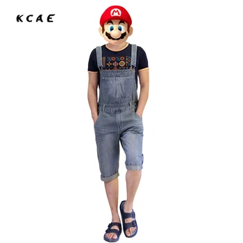 tall jean jumpsuit
