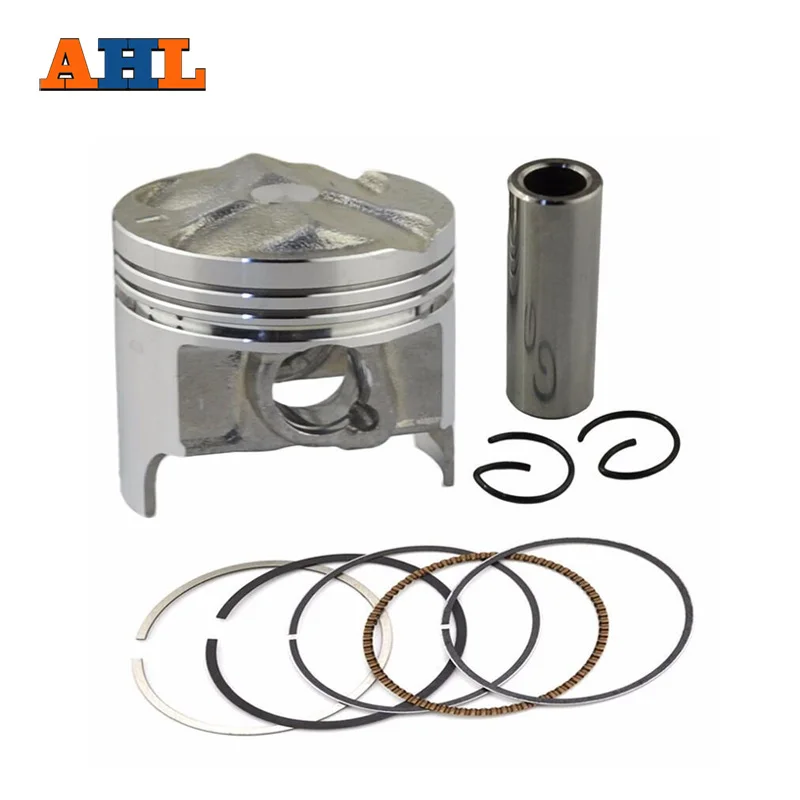 AHL Motorcycle STD 49 mm Piston & Piston Ring Kit for Suzuki GSX250
