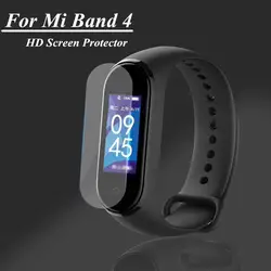 Mi band 4 5 шт. 2 шт. 1 шт. защитный чехол пленка протектор для Xiaomi mi band 4 против царапин mi band 4 браслет mi band 4