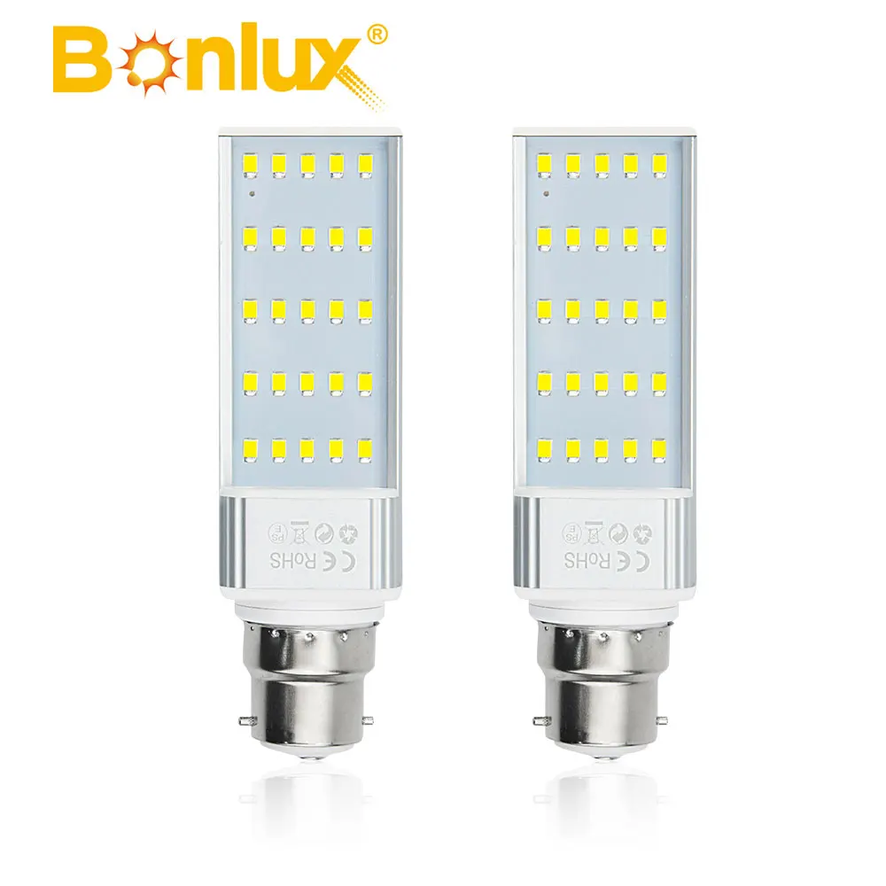 Bonlux B22 светодиодный лампочка PL 13 Вт CFL замена 120 ° угол луча СВЕТОДИОДНЫЙ AC 85 265V 50 60hz