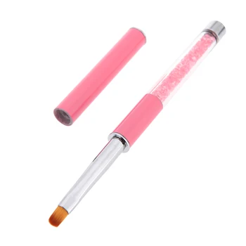 

BQAN Nail Art Brush Painting Pen Fashion Rhinestone Diamond Acrylic Handle Beauty UV Gel Manicure Salon Nail Brush Tools Pinceis