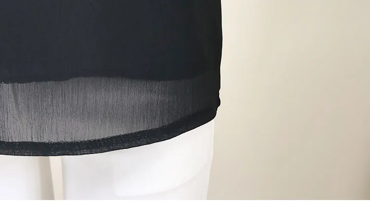 Летние Для женщин s шифон Топы короткие Bralette танки футболки женские пикантные v