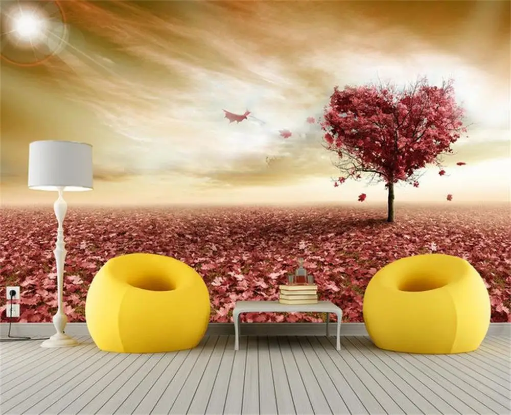Online kopen wholesale rode maple foto uit china rode maple foto ... Woonkamer ontwerp rode