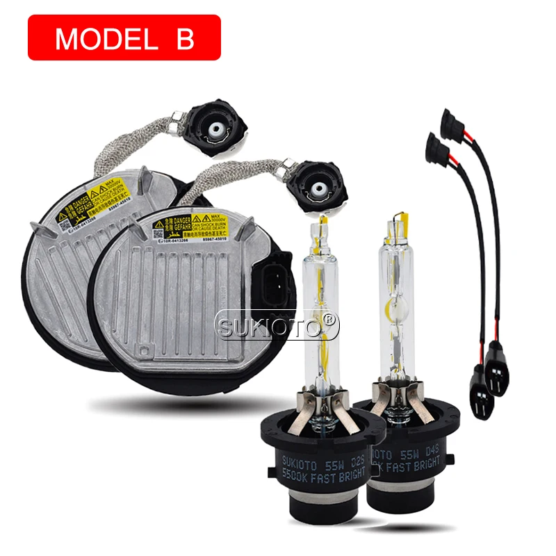 Model B Toyota LExus D4S white car Headlight