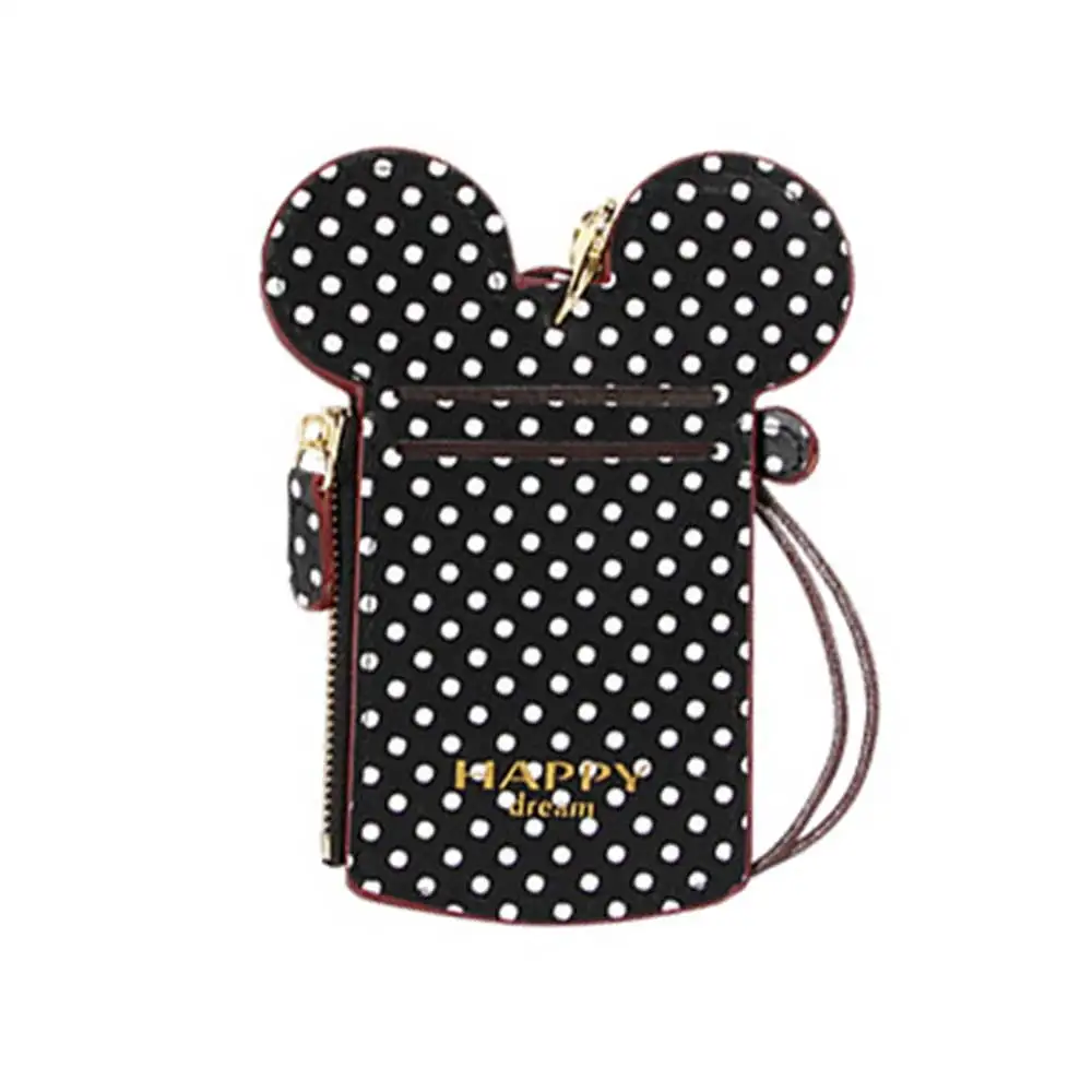 

Wholesale ID Carid Holder Bag Soft PU Leather Mickey Print Card Cover High Quality Business Card Name Card Bags Personalized