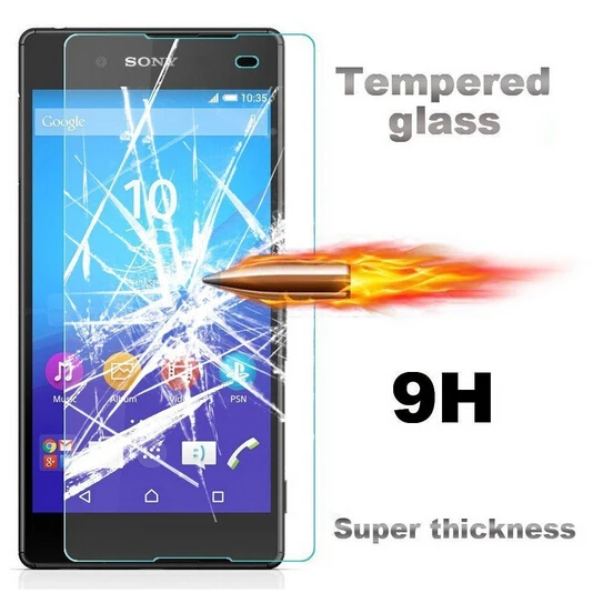 9H 0,26 мм HD Премиум Закаленное стекло для sony Xperia Z Z1 Z2 Z3 Z4 Z5 Compact C L E5 E3 M2 M4 M5 Aqua взрывозащищенный чехол для экрана