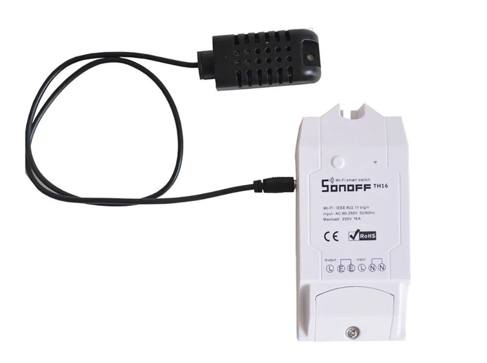 

sonoff th 16a/10a Temperature And Humidity Monitoring WiFi Smart Switch Controller Sensor with timer wireless home ds18b20