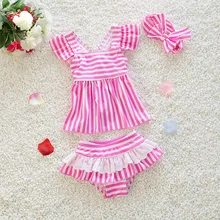 Bikini 2018 Kid s Children Baby Girls Swimsuit One Piece Bikini Bathing Suits Beach Sport Suit