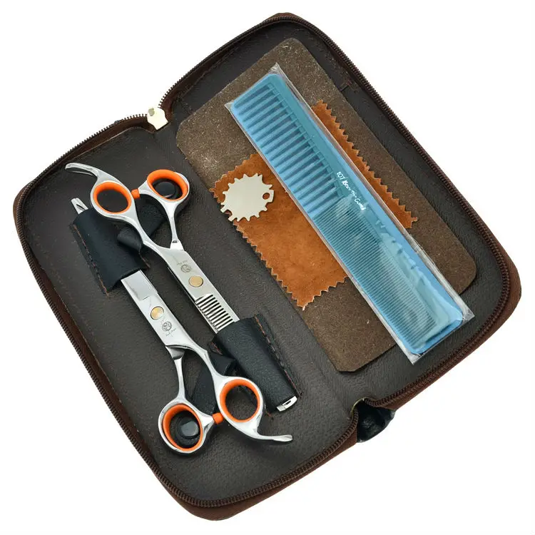 

Cheaper 7.0Inch Cutting Scissors and Thinning Scissors Kits JP440C Big Hair Shears for Salon Hairdressers/Barbers 1Set LZS0734