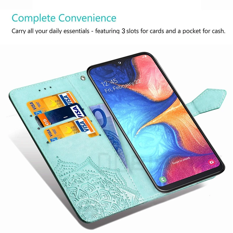 Для Samsung A20E 5 8 &quotчехлы для телефонов флип кейс с подставкой Galaxy 2019 A202F/DS A202F A202
