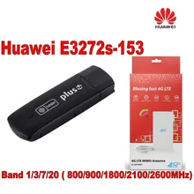 150 Мбит/с huawei E3272 E3272s-153 LTE 4G USB модем+ 4G crc9 49DBI двойная антенна