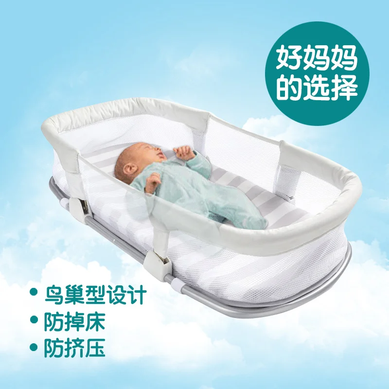 Портативные Детские кроватки для новорожденных складная кроватка многофункциональная люлька детская корзина для сна Складная Колыбелька кровать для путешествий