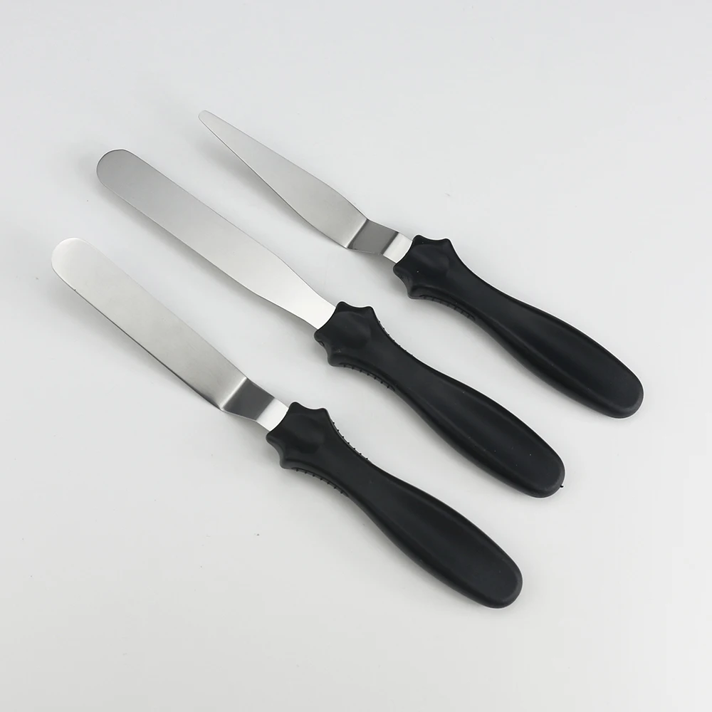 Stainless Steel Butter Cake Cream Knife Icing Frosting Spreader Fondant