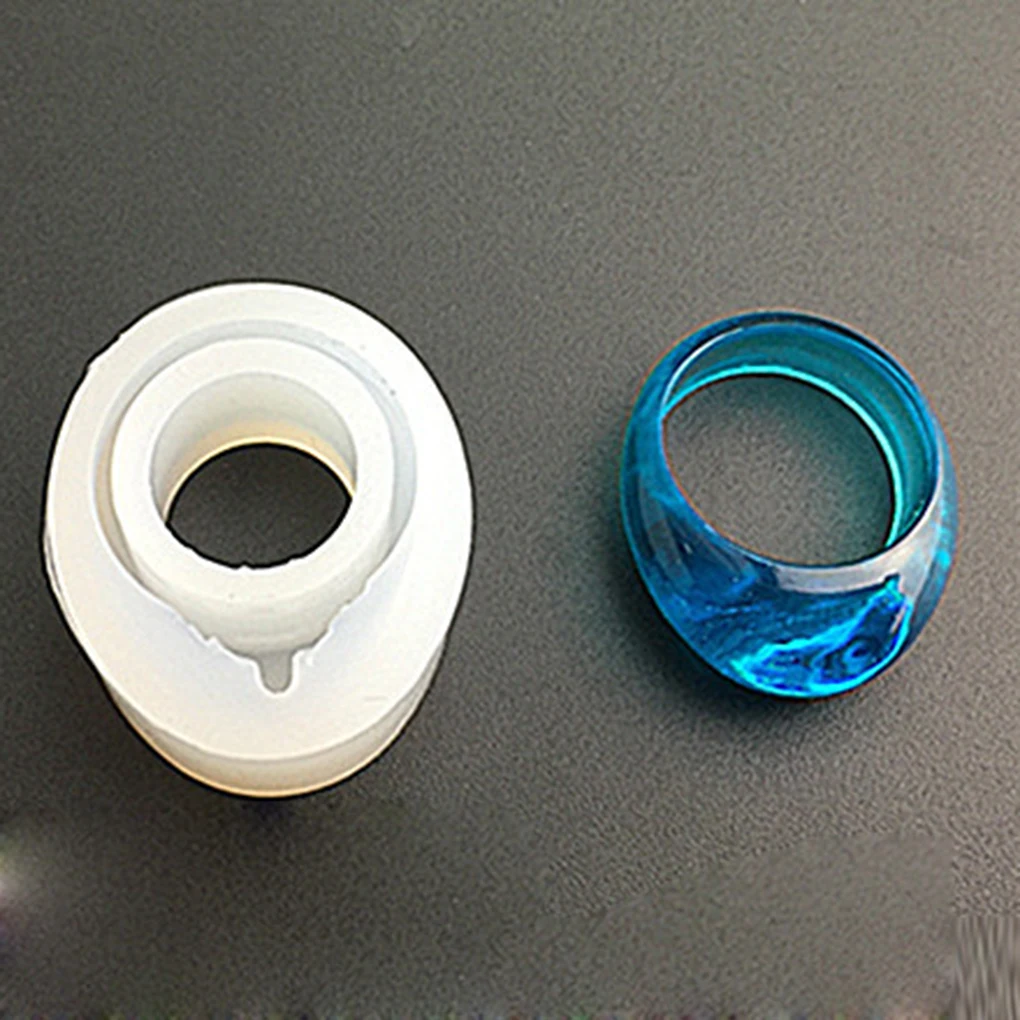 2019 Новое 1 шт. Силиконовое изготовленное вручную кольцо для изготовления ювелирных изделий кольца полимерный литой формы DIY ремесло