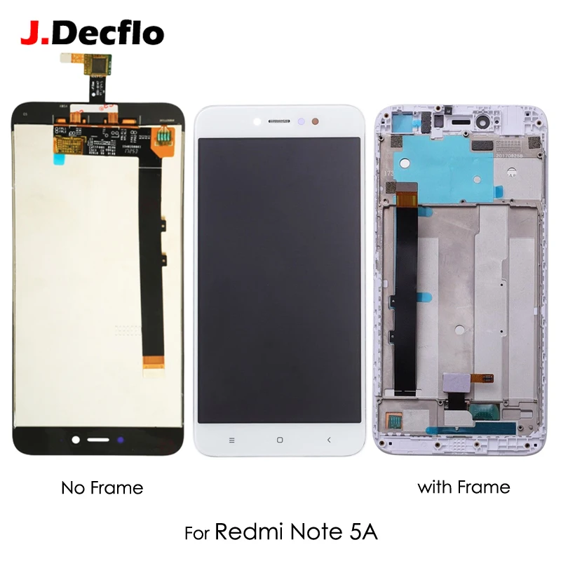 ЖК-дисплей для Xiaomi Redmi Примечание 5A 2G 3GB ram сенсорный экран дигитайзер с/без F e