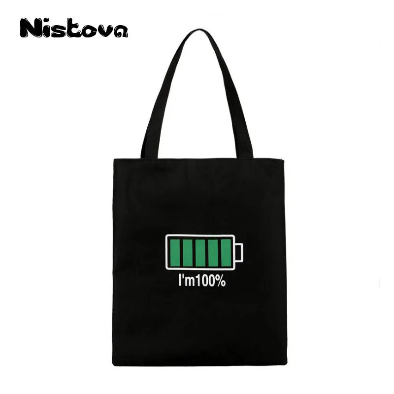 

Reusable Shopping Bag Women Student Cloth Canvas Tote Bags Large Capacity Eco Grocery Casual Foldable Shopping Fabric Handbag