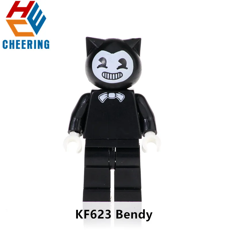 

KF623 Single Sale Figures Series Bendy And The Ink Machine Collection Bendy Figures Building Blocks For Children Toys Best Gift