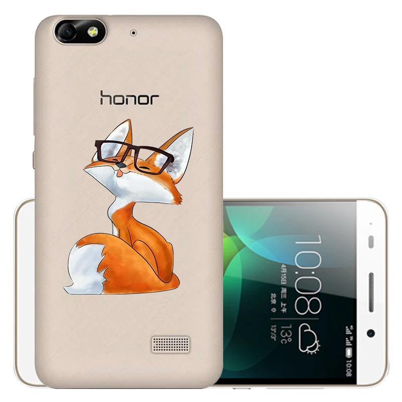 Силиконовый чехол 5," для huawei Honor 4C, чехол для huawei G Play mini Phone, TPU Funda для Honor4C CHM-U01, мягкая задняя защита C8818 - Цвет: HHH