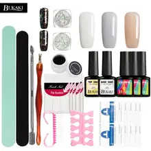 BUKAKI Choose 3 шт Гель лак для ногтей+ 2 шт Хамелеон облако Блестки для ногтей красота для УФ гель маникюрный лак набор для ногтей