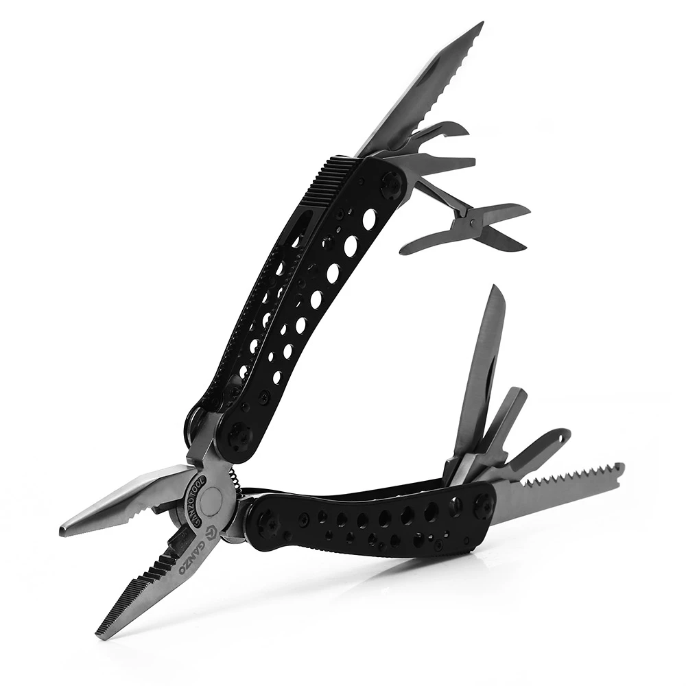 

New Multitool Alicates G204 High Quality Multi Tool Pliers with Multi Specification Screwdriver Knife For Hiking Home use Gifts