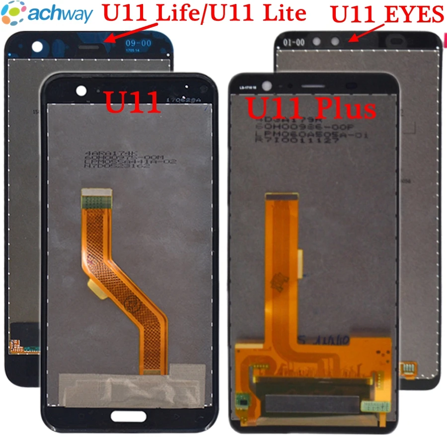 

100% Tested For HTC U11 Life U11 Plus U11 EYES LCD Display Touch Screen Digitizer Assembly Replacement 5.5"For HTC U11 LCD