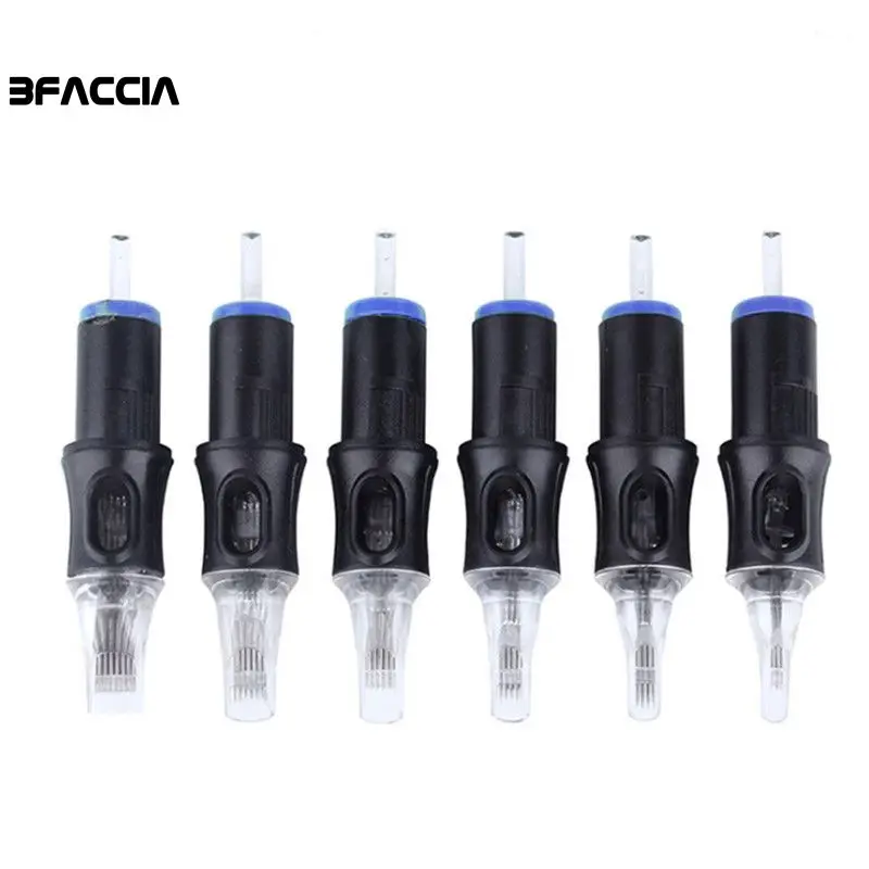 

Bfaccia 10PCS Tattoo Needle Permanent Makeup Cartridge Needles For Tattoo Machine Kit Eyebrow Needle 3/5/7/9/11/13RL