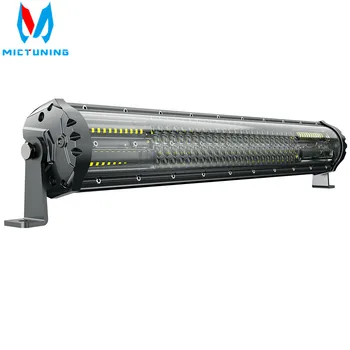 

MICTUNING M2 21'' Quad Row LED Light Bar Quad Row Spot Flood Combo Bar Off Road Driving Work Light Bar Wiring for J-eep ATV Truc