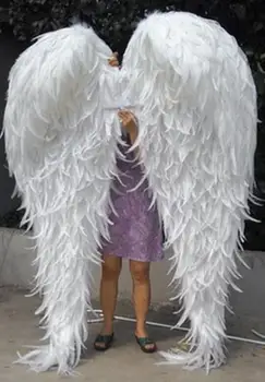 

hight quality pure handmade fahsion nice classic lingerie shows stage Feather angel wings model catwalk shows wedding