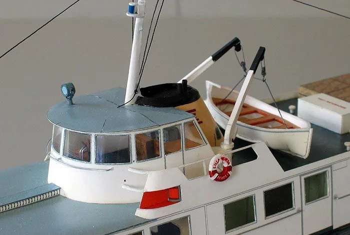 DIY Бумажная модель, 1:100, польский, береговой пароход, Lilla Weneda, сборная ручная работа, 3D игра-головоломка, детская игрушка