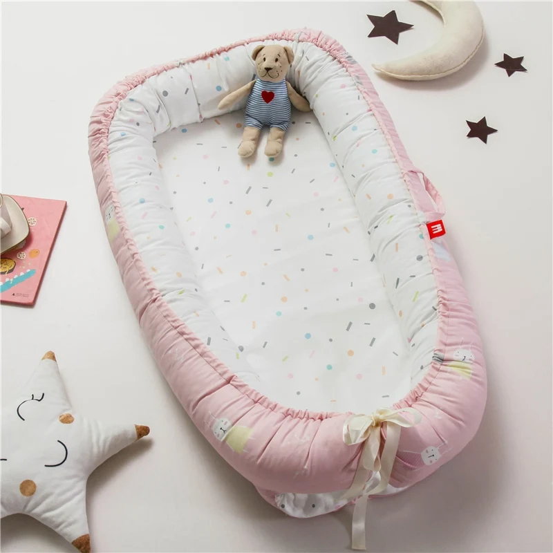 

2019 Baby Bassinet For Bed Portable Baby Lounger For Newborn Crib Breathable And Sleep Nest