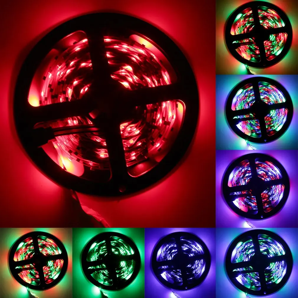 

Flexible 3528 IP20 300 LED Strip Light 5M LED Strip Light With Power Supply