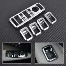 CITALL Автомобильный интерьер матовый хром двери окна переключатель панель Крышка Накладка для Mercedes Benz C GLK класс W176 W246 W204 W212 W218 X204