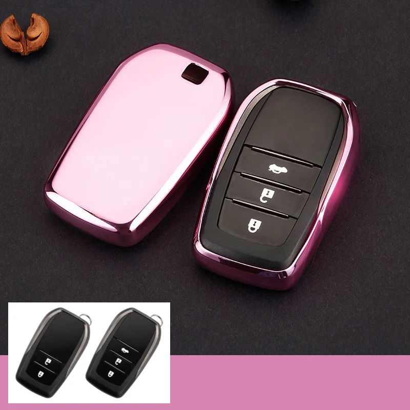 

Smart Key Protect shell Car Key Case Cover shell For Toyota Chr C-hr Land Cruiser 200 Avensis Auris Corolla