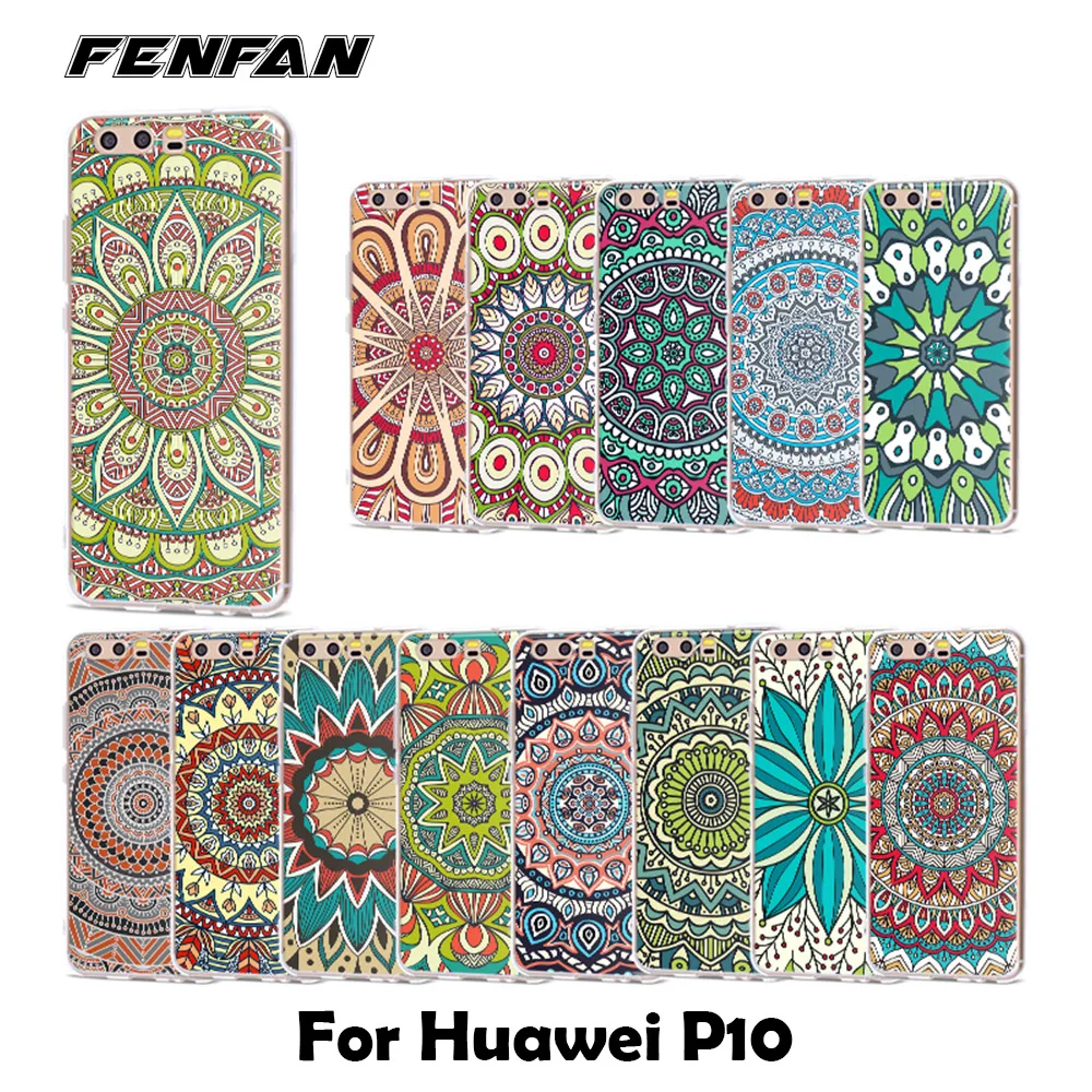Для Coque Huawei P10 случае тотемы Мягкие силиконовые ТПУ Обложка для Новые поступления