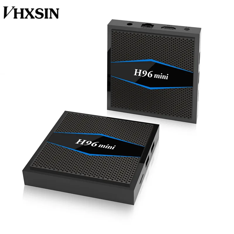 Vhxsin 50 шт./лот H96mini Android 7 1 ТВ Box Amlogic S905W 2 Гб оперативной памяти 16 встроенной 5G Wi Fi H.265 4