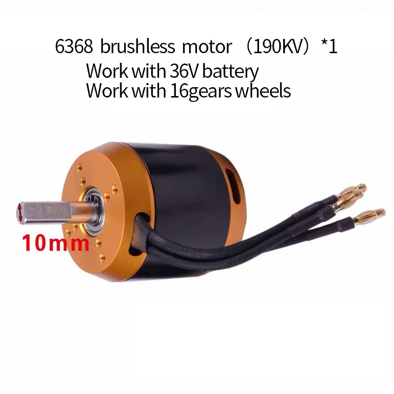 شحن مجاني 200*50 مللي متر الكهربائية لوح التزلج موتور تروس شاحنة عجلات كيت ل Longboard قبالة الطريق مجلس