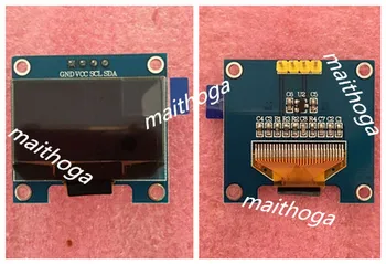 

maithoga 1.3 inch 4PIN White OLED Screen Module SSD1306 Drive IC 128*64 IIC Interface 3.3-5V (Ver. A)