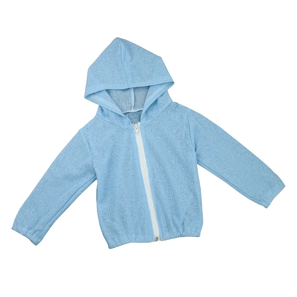 Baby Hoodie Toddler Kids Boys Sweatshirts Girls Clothes Long Sleeve Sunscreen Tops Outdoor Coat High Cloth Quality Drop Shipping