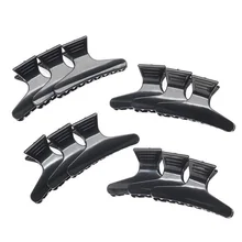 10 шт./лот, черная Парикмахерская Бабочка для парикмахерской, шпилька, свадебные зажимы для волос, заколка для салона, женский аксессуар для укладки