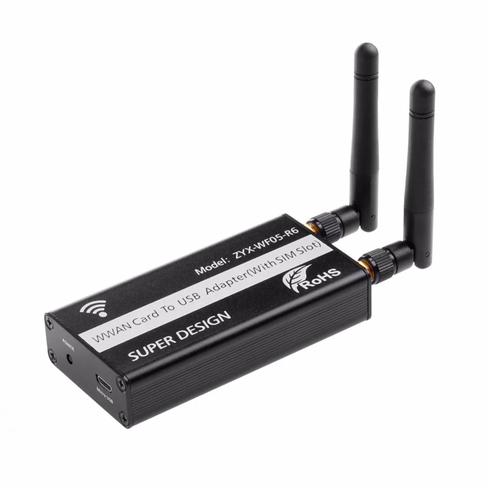 

Mini PCI-E PCI-Express to USB Adapter With SIM Card Slot for WWAN/LTE Module C26