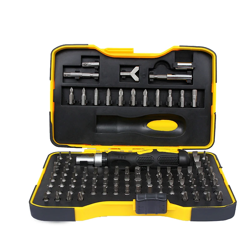 

101 in 1 Screwdriver Set Multifunction Household Essential Tools Kit Home Appliances Auto Car Repair Maintenance DIY Hand Tool