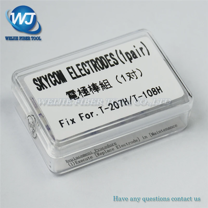 

Free shipping Electrodes SKYCOM t-207 T-108 T-208 Fusion Splicer Electrodes