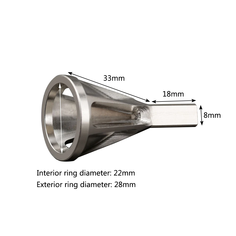 Высокоскоростной стальной инструмент для снятия заусенцев с внешней фаски, стальной инструмент для удаления заусенцев, сверло для всех видов патронов, сверло