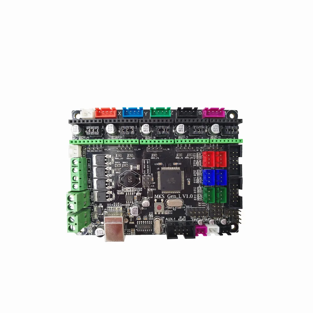 3D принтер плата MKS Gen L V1.0 контроллер совместим с Ramps1.4/Mega2560 R3 Поддержка A4988/8825/TMC2208/TMC2100 драйверы