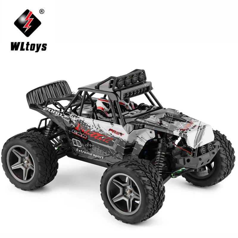 WLtoys 12409 гоночный автомобиль 1/12 4WD 2,4G Радио пульт дистанционного управления высокая скорость внедорожный грузовик для альпинизма с светодиодный светильник уличная игрушка