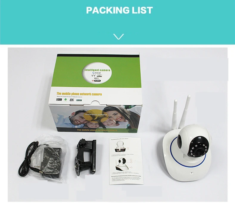 Yoosee Wireless IP Camera 1080P WiFi 2MP Pan Tilt 3.6mm Fixed Lens CCTV Network Baby Monitor Two Way Audio Motion Dection4