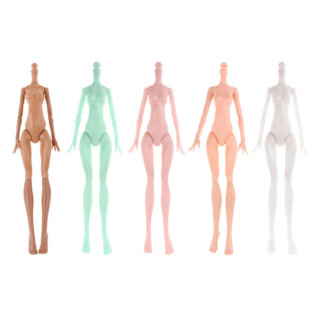 Stylish Doll Body Modern Ball Jointed Girl Dolls Model Toy For Monster High Dolls 5 Pieces Mixed Skin Tone Custom Accessories