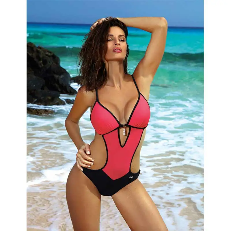 2019 Women One Piece Bikini Swimsuit Sexy Bathing Set Push Up Beach Brazilian Costume Bandage 2019 Women One Piece Bikini Swimsuit Sexy Bathing Set Push Up Beach Brazilian Costume Bandage