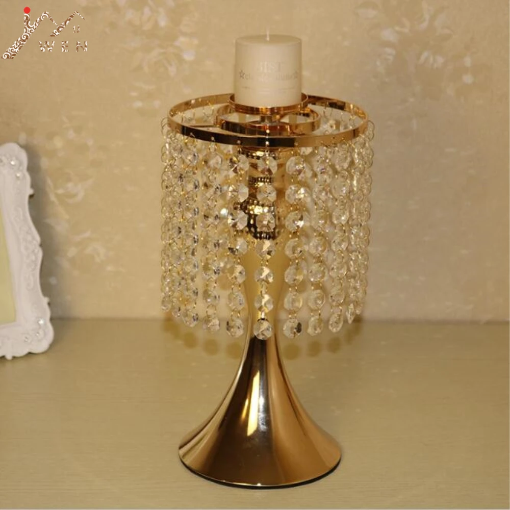 New design classic candle holders with crystals wedding event or party