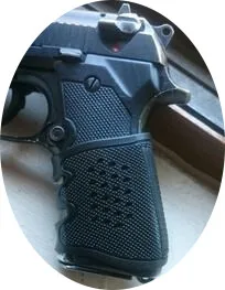 Тактический пистолет Glock резиновый чехол противоскользящий для стрейч Glock 17 19 20 21 22 31 32 M4 AR15 страйкбол кобура
